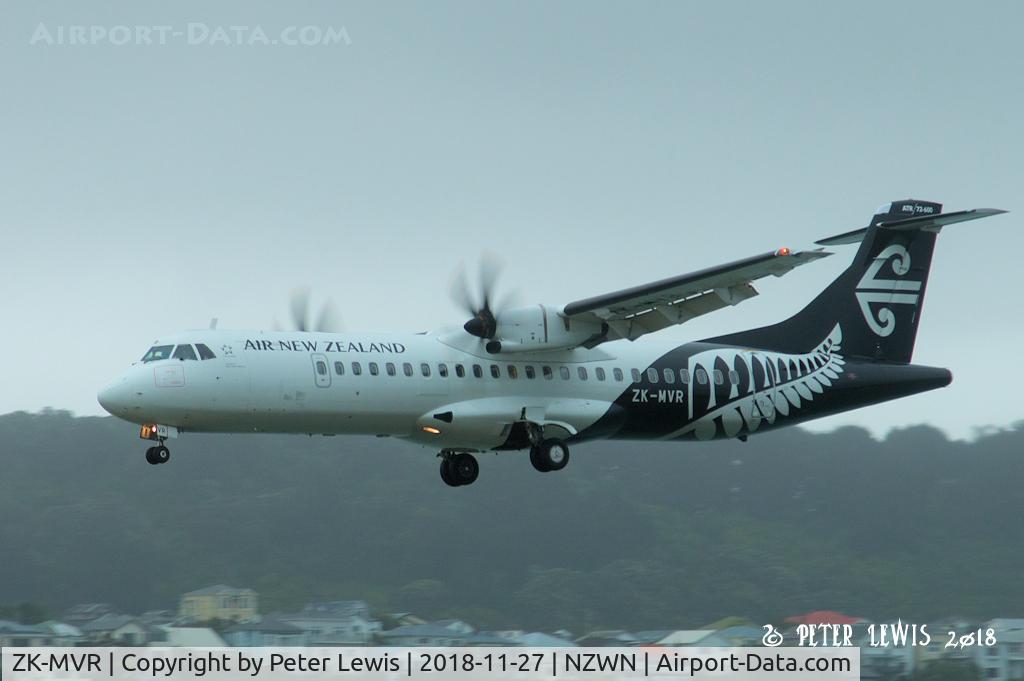 ZK-MVR, 2018 ATR 72-212 A C/N 1487, Mount Cook Airline Ltd., Christchurch