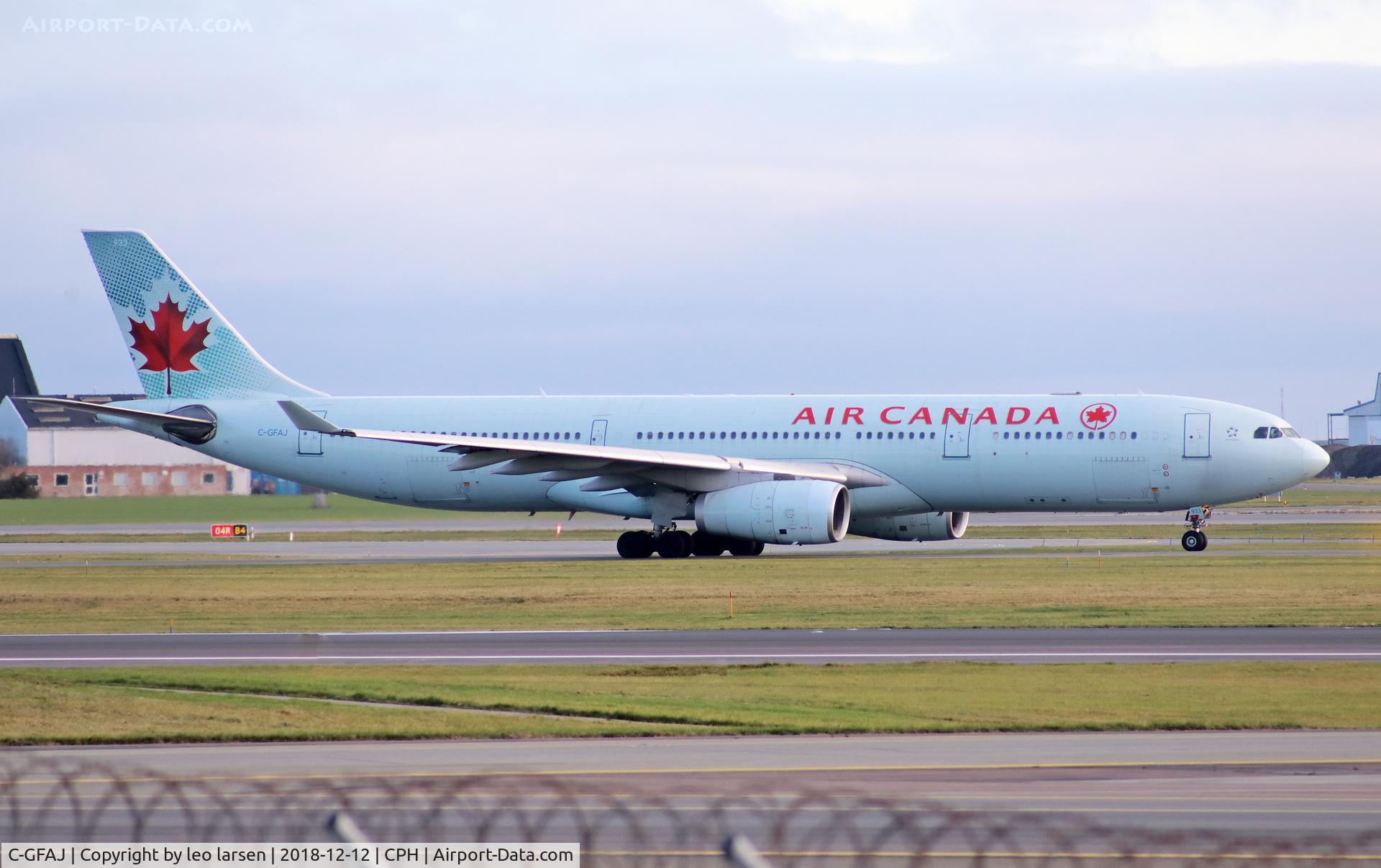 C-GFAJ, 1999 Airbus A330-343X C/N 0284, Copenhagen 12.12.2018