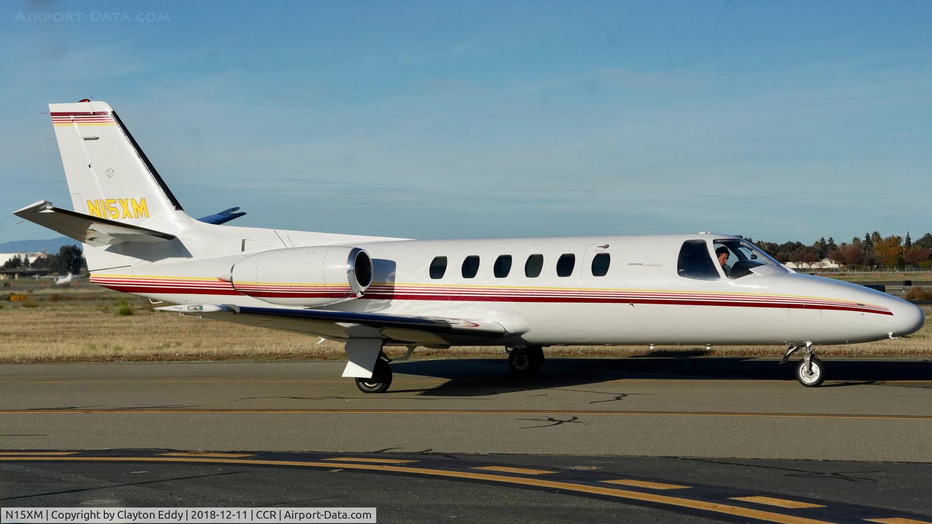 N15XM, 1981 Cessna 550 Citation II C/N 550-0308, Buchanan Field Concord California 2018.