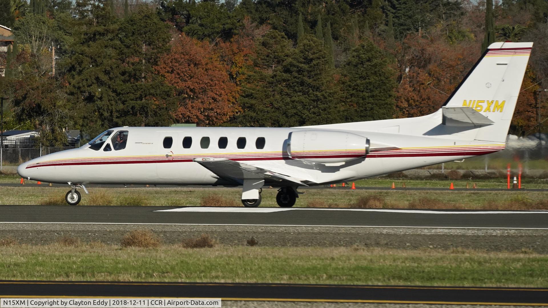 N15XM, 1981 Cessna 550 Citation II C/N 550-0308, Buchanan Field Concord California 2018.