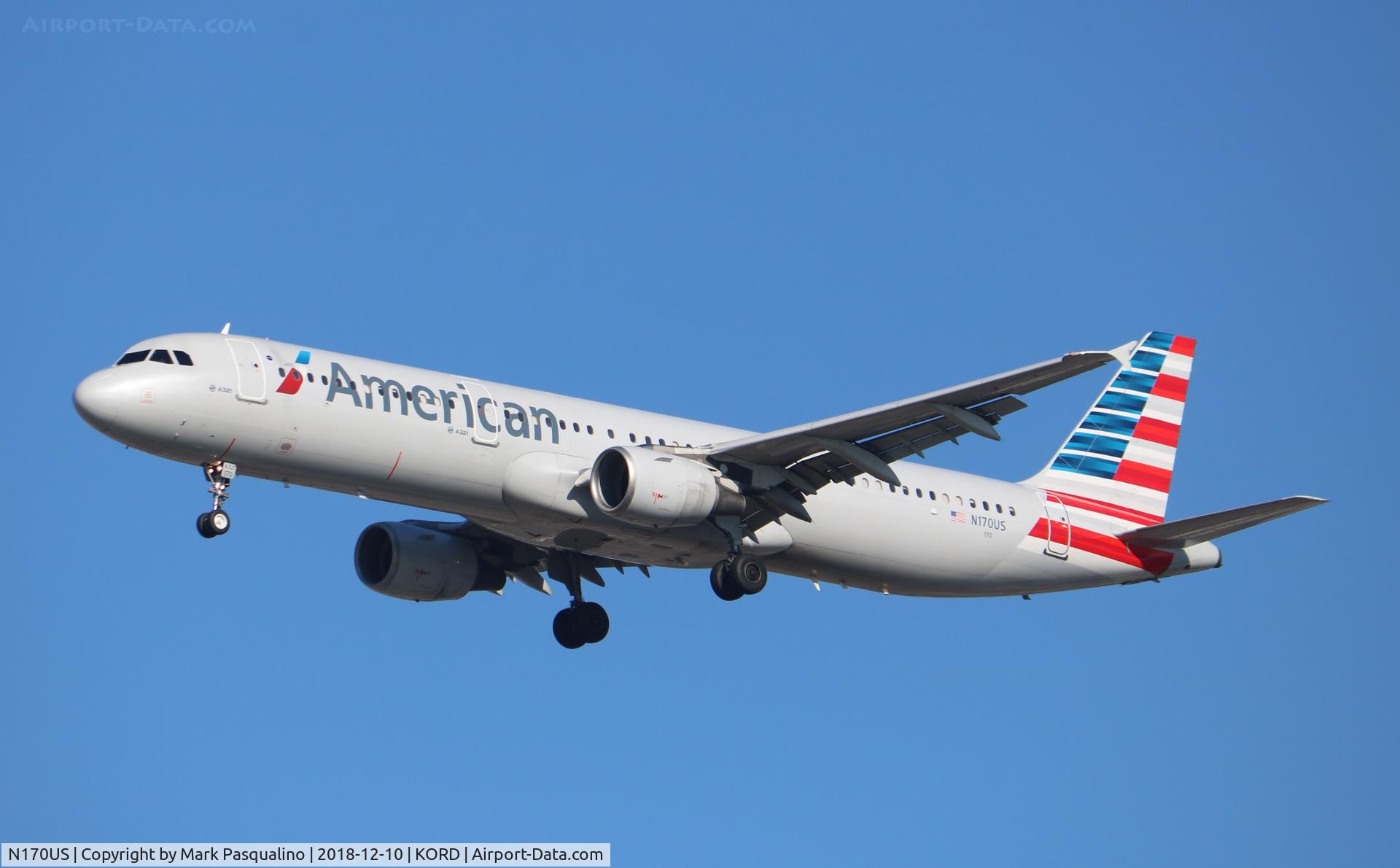 N170US, 2001 Airbus A321-211 C/N 1462, Airbus A321-211