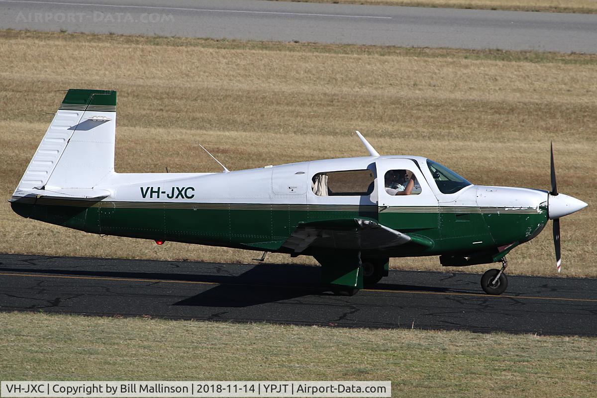 VH-JXC, 1989 Mooney M20J 201 C/N 24-3097, after circuits
