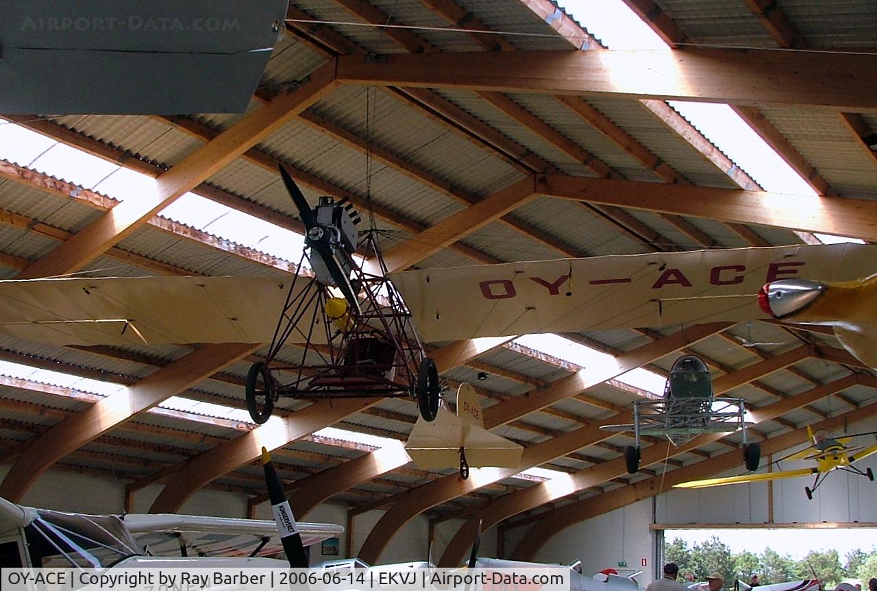 OY-ACE, SAI KZ IX Ellehammer C/N 204, OY-ACE   S.A.I. KZ IX Ellehammer [204] (Danmarks Flymuseum) Stauning~OY 14/06/2006