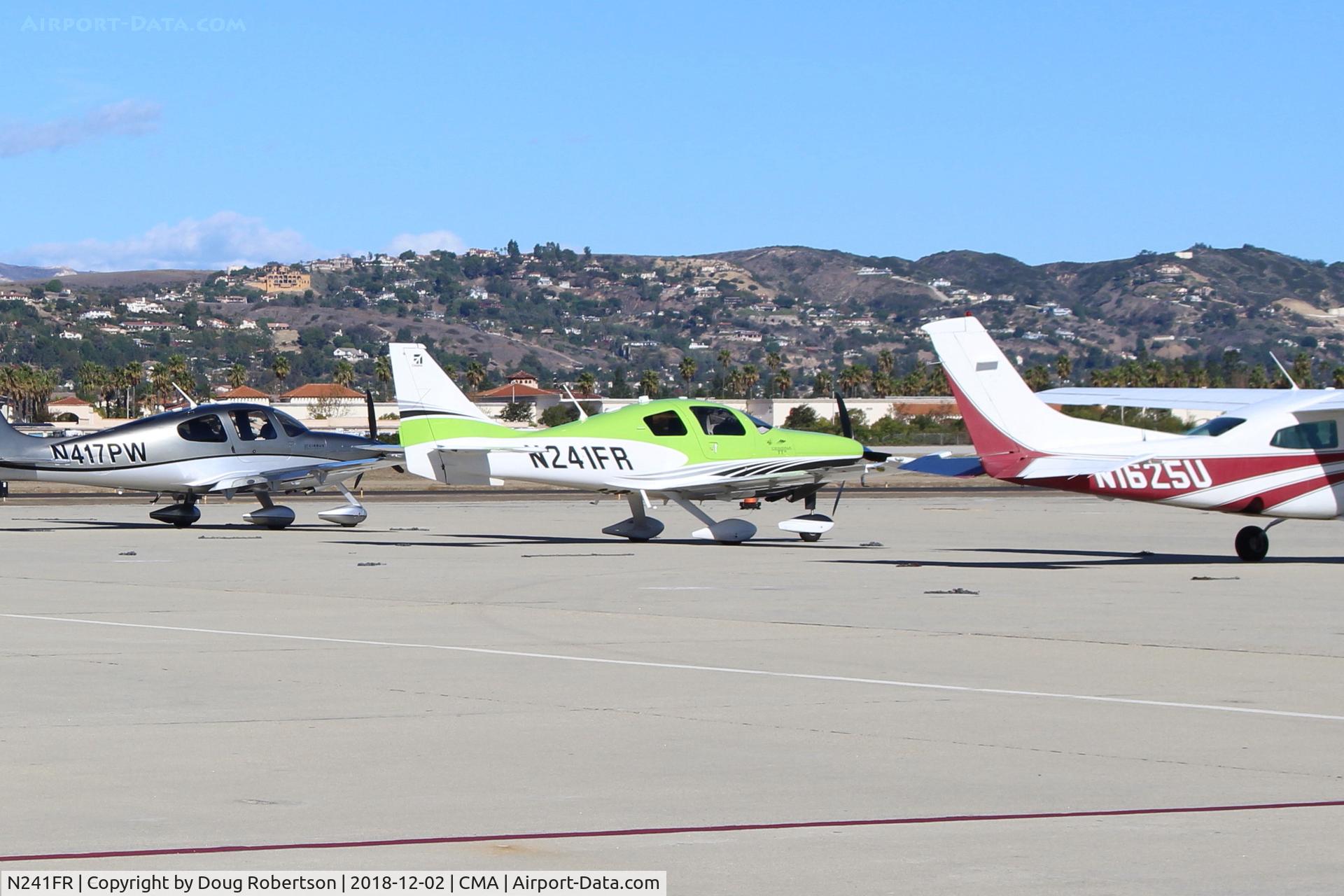 N241FR, 1992 Canadair Challenger 601-3A (CL-600-2B16) C/N 5102, 2017 Cessna TTx T240, Continental TSIO-550-C 310 Hp, on Transient Ramp.NOTE-Textron owns Cessna now but aircraft should be registered as Cessna aircraft designs/builds.