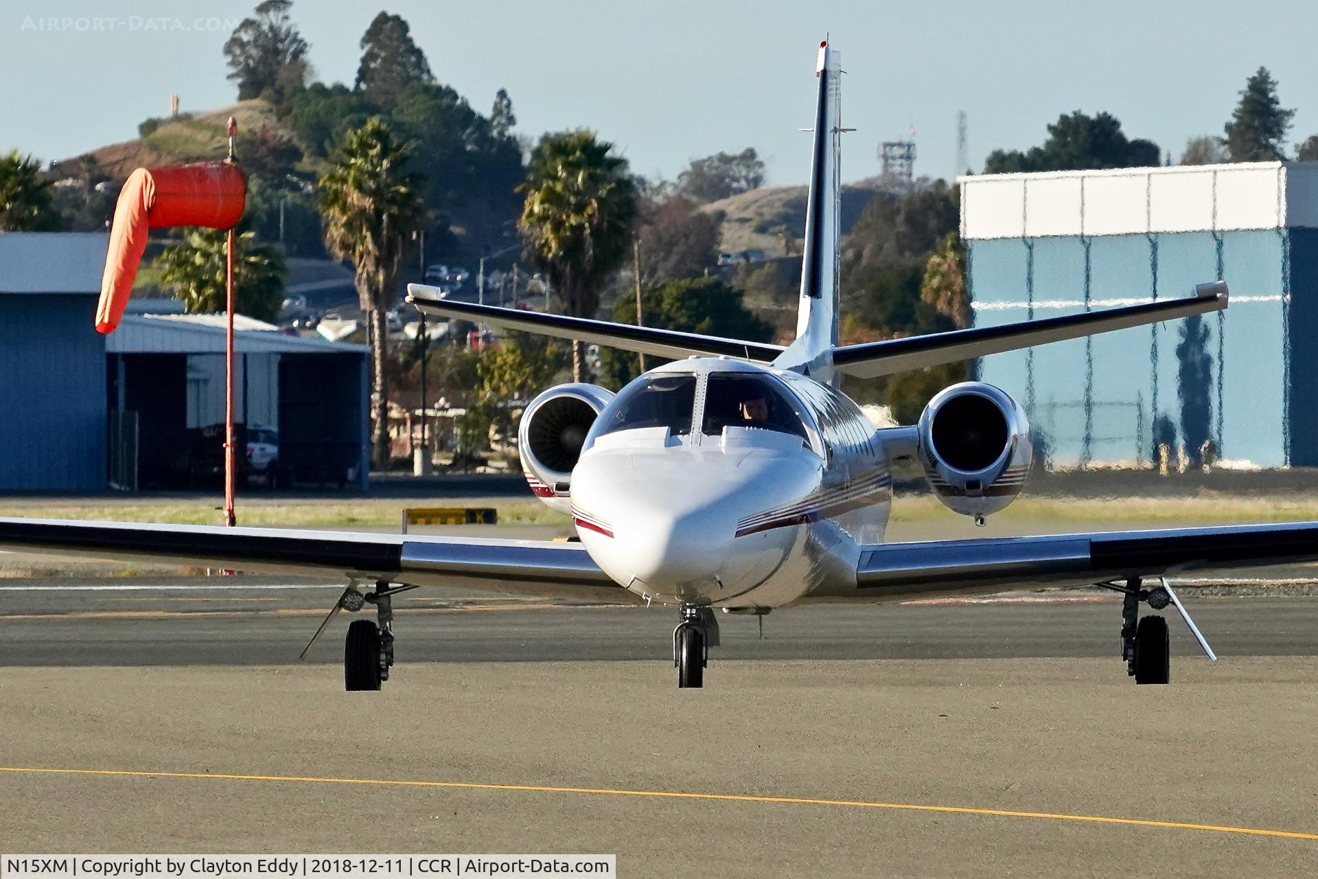 N15XM, 1981 Cessna 550 Citation II C/N 550-0308, Buchanan Field Concord California 2018.
