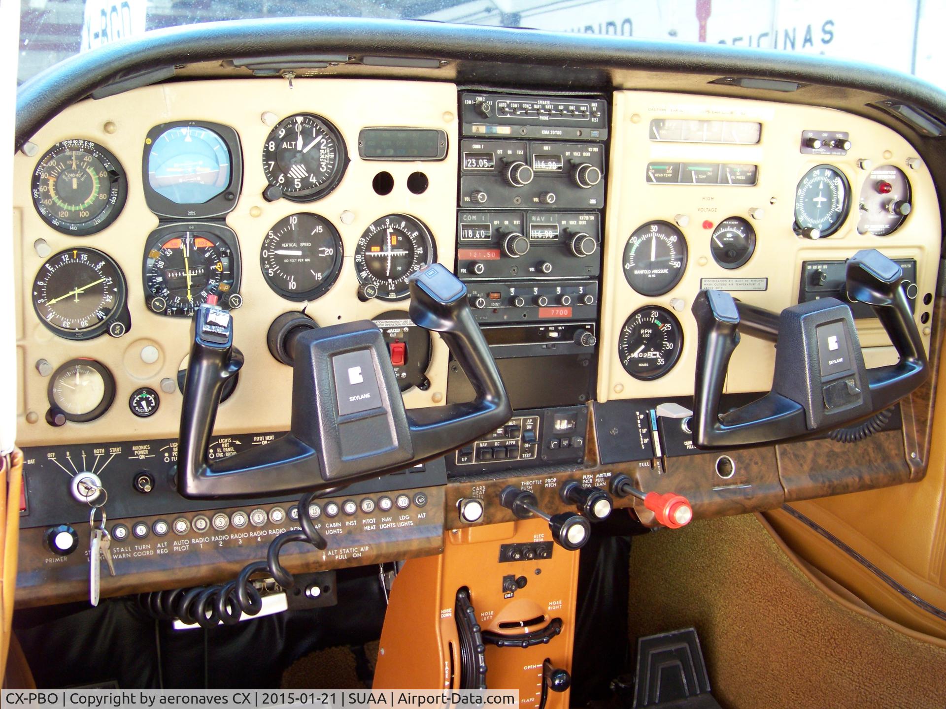 CX-PBO, Cessna 182Q Skylane Skylane C/N 18266162, en Aeropuerto Int. Angel S. Adami.