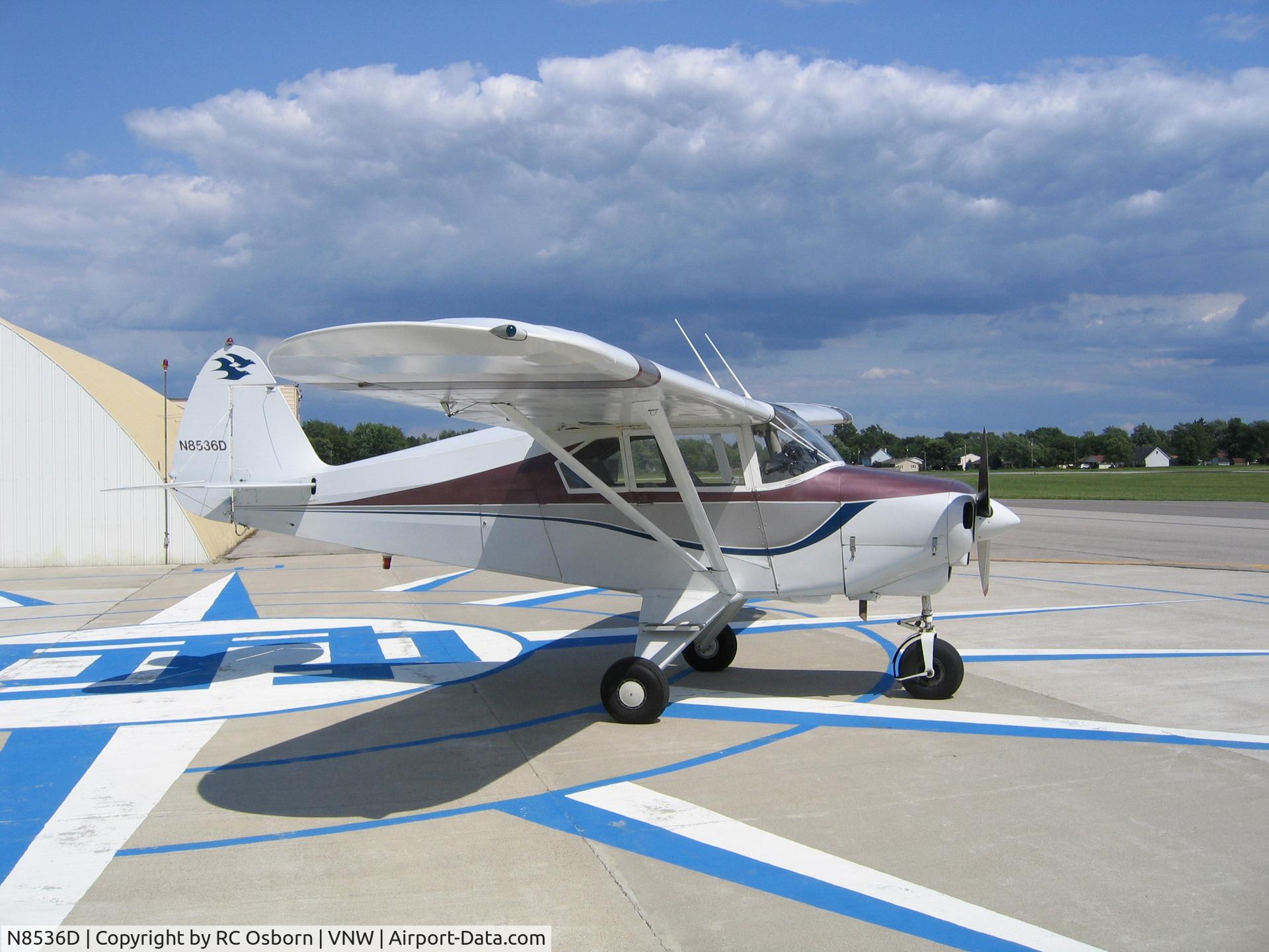 N8536D, 1957 Piper PA-22-160 Tri Pacer C/N 22-5768, Piper Tripacer N8536D