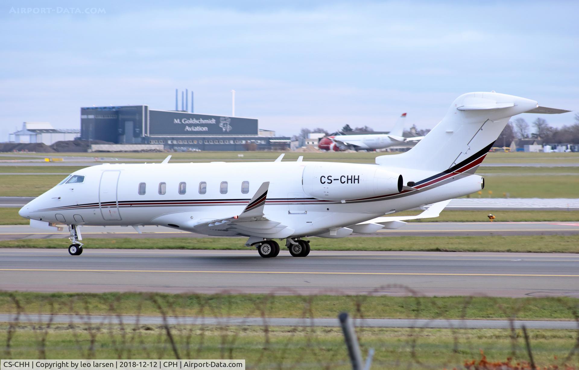 CS-CHH, 2018 Bombardier Challenger 350 (BD-100-1A10) C/N 10727, Copenhagen 12.12.2018