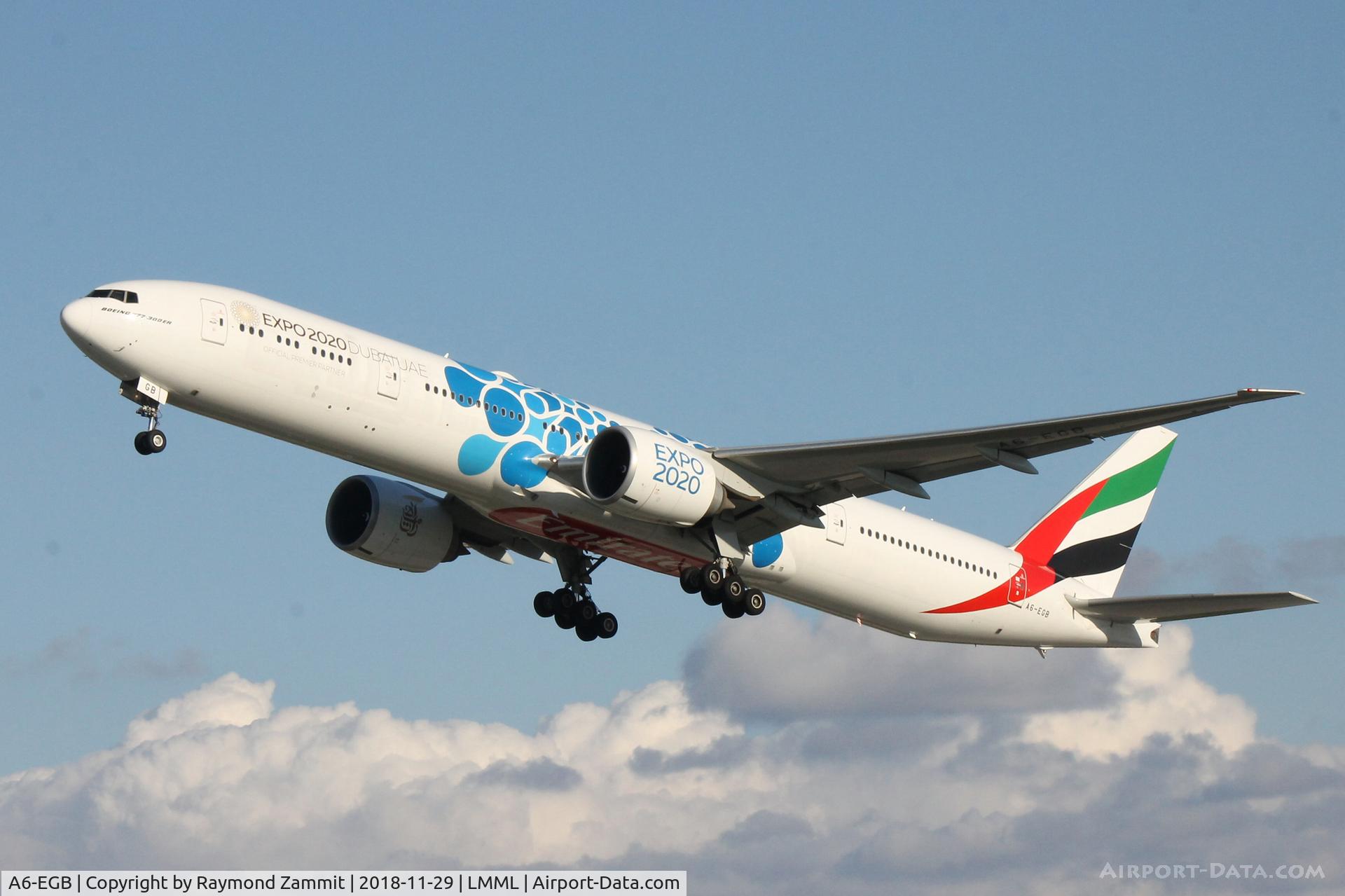 A6-EGB, 2011 Boeing 777-31H/ER C/N 38985, B777 A6-EGB Emirates Airlines