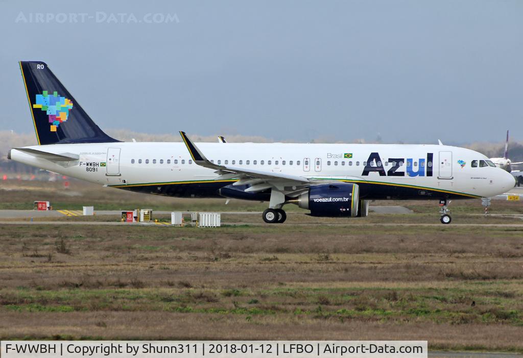 F-WWBH, 2017 Airbus A320-251N C/N 8091, C/n 8091 - To be PR-YRO