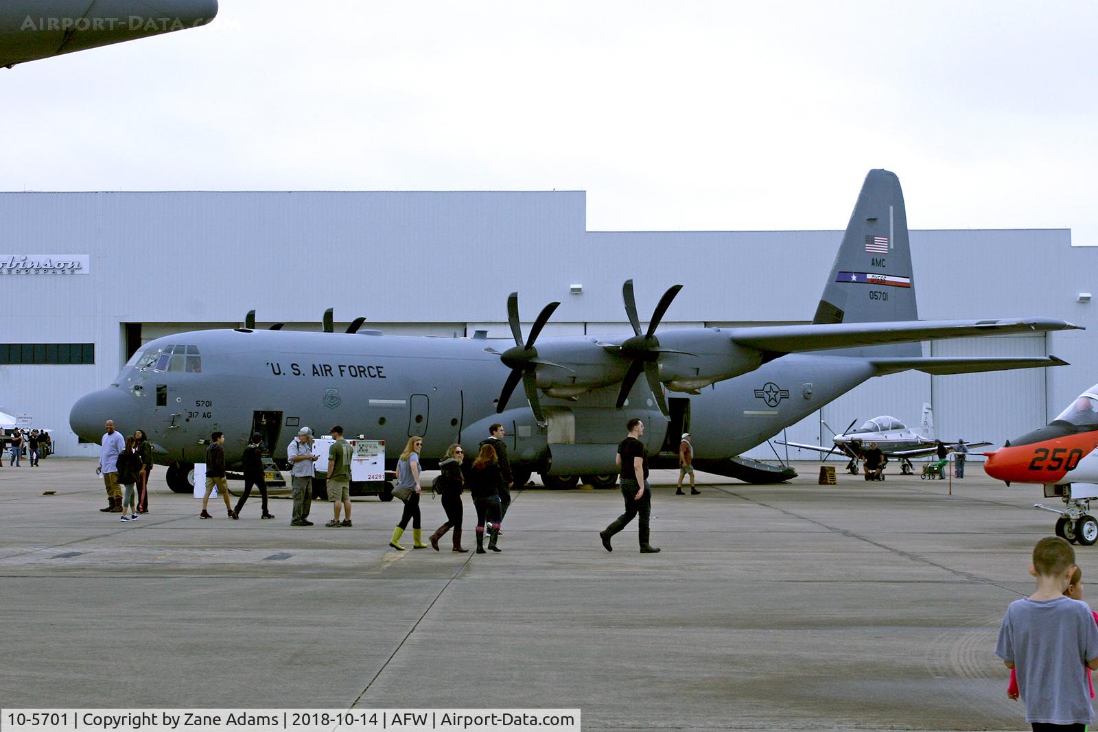 10-5701, 2010 Lockheed Martin C-130J-30 Super Hercules C/N 382-5701, At the 2018 Alliance Airshow - Fort Worth, TX