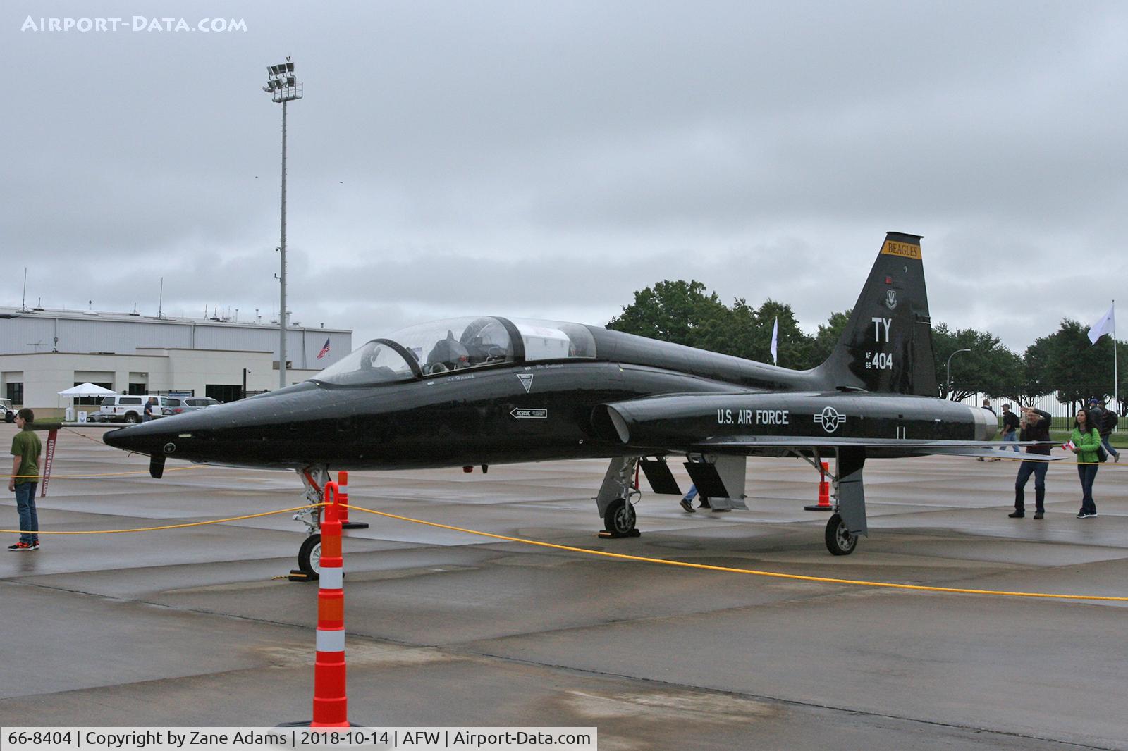 66-8404, 1966 Northrop T-38A Talon C/N N.5989, At the 2018 Alliance Airshow - Fort Worth, TX