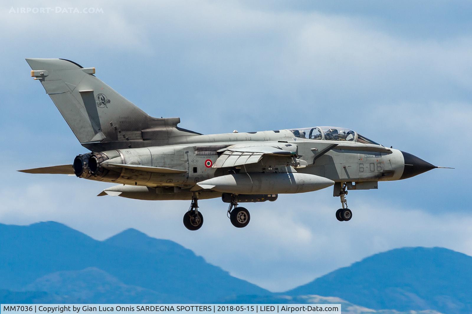 MM7036, Panavia Tornado IDS MLU C/N 328/IS035/5045, LANDING 35R