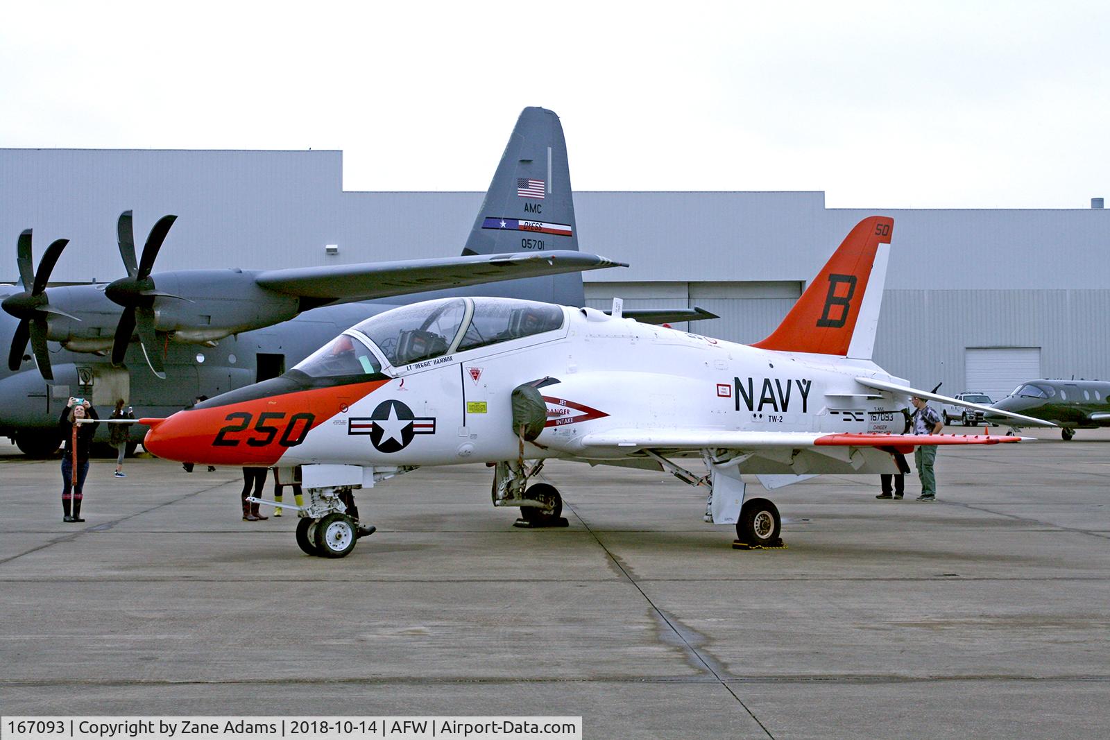 167093, Boeing T-45C Goshawk C/N C125, At the 2018 Alliance Airshow - Fort Worth, TX