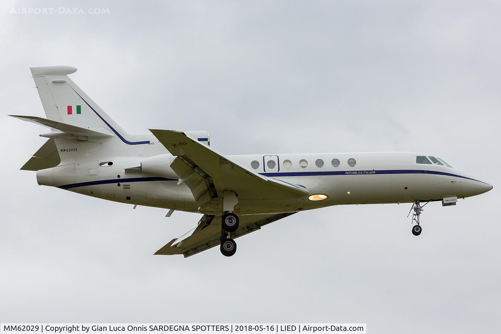 MM62029, 1990 Dassault Falcon 50 C/N 211, LANDING 35