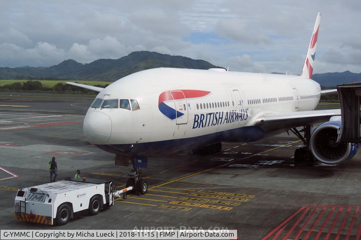 G-YMMC, 2000 Boeing 777-236 C/N 30304, At Mauritius