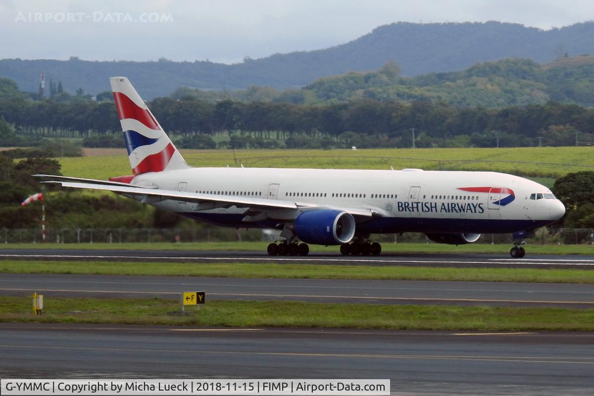 G-YMMC, 2000 Boeing 777-236 C/N 30304, At Mauritius