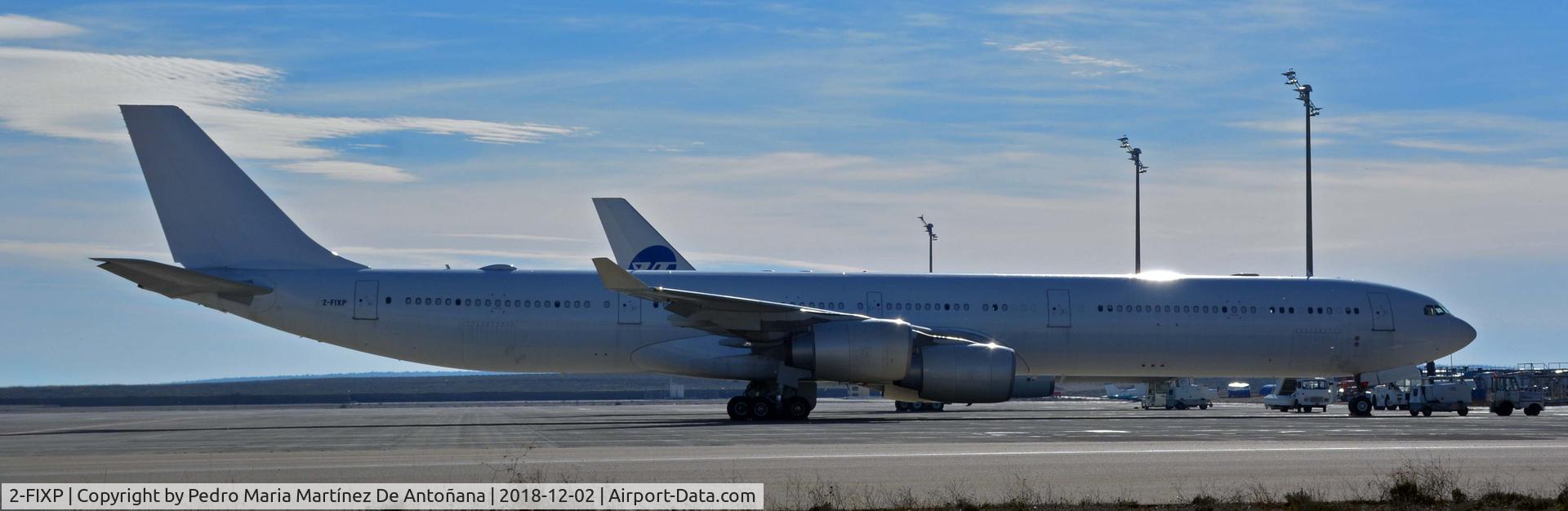 2-FIXP, 2009 Airbus A340-642X C/N 1030, Aeropuerto de Teruel-Plata - España