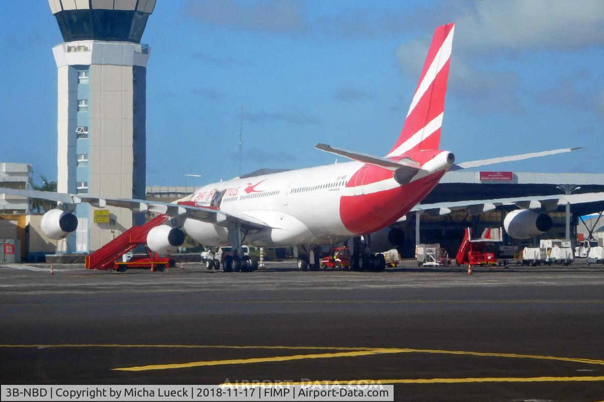 3B-NBD, 1997 Airbus A340-313 C/N 194, At Mauritius