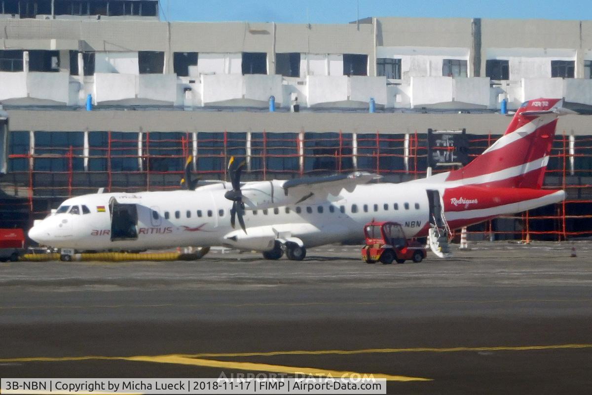 3B-NBN, 2010 ATR 72-212A C/N 921, At Mauritius
