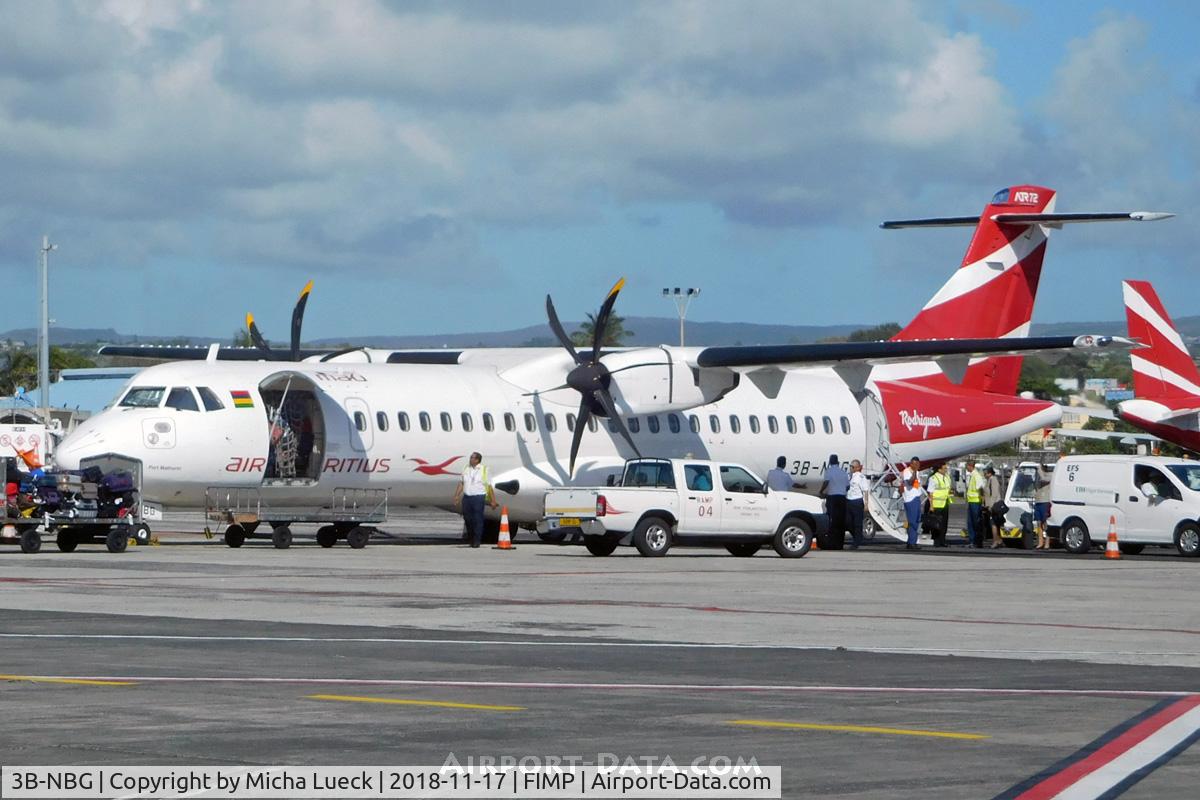 3B-NBG, 2002 ATR 72-212A C/N 690, At Mauritius