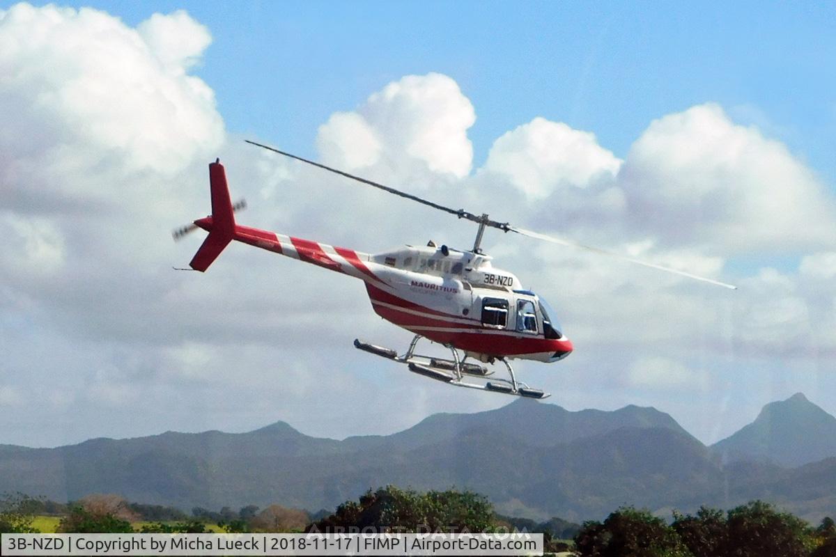 3B-NZD, 1997 Bell 206B JetRanger IV C/N 4464, At Mauritius
