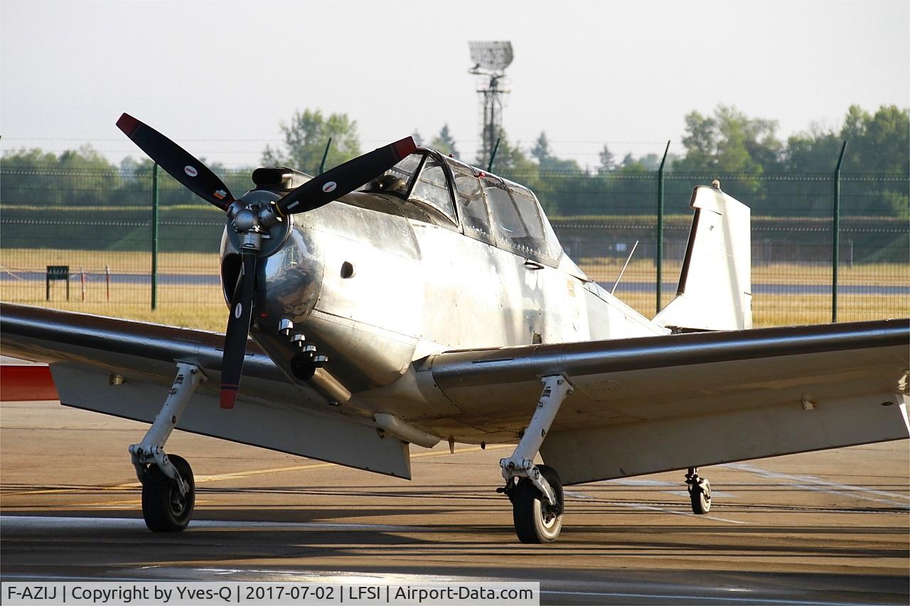 F-AZIJ, 1961 Nord 3202B-1 Master C/N 85, Nord 3202B-1 Master, Parked, St Dizier-Robinson Air Base 113 (LFSI) Open day 2017