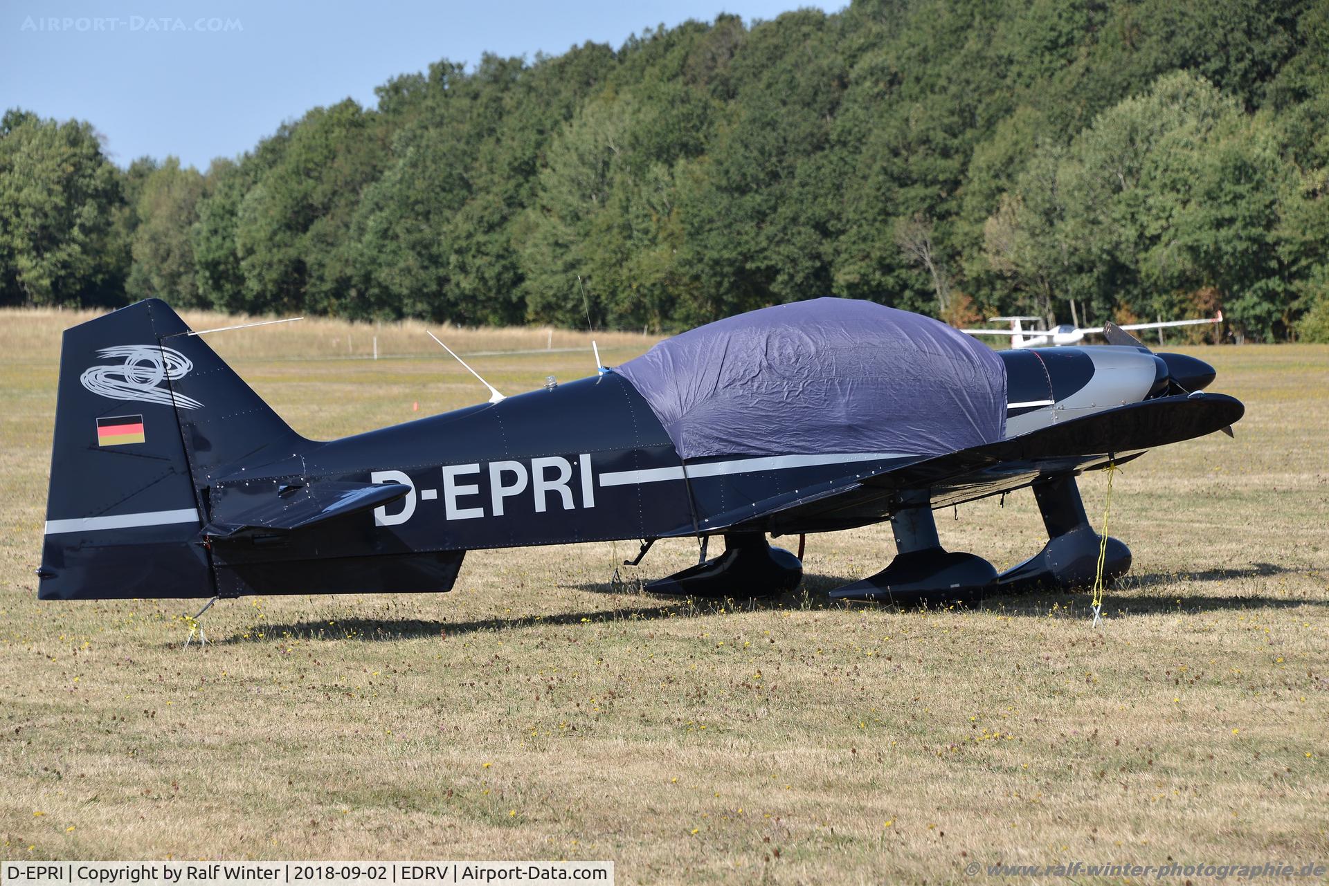 D-EPRI, Robin R-2160 Alpha Sport C/N 131, Robin R.2160 Alpha Sport - Private - 131 - D-EPRI - 02.09.2018 - EDRV