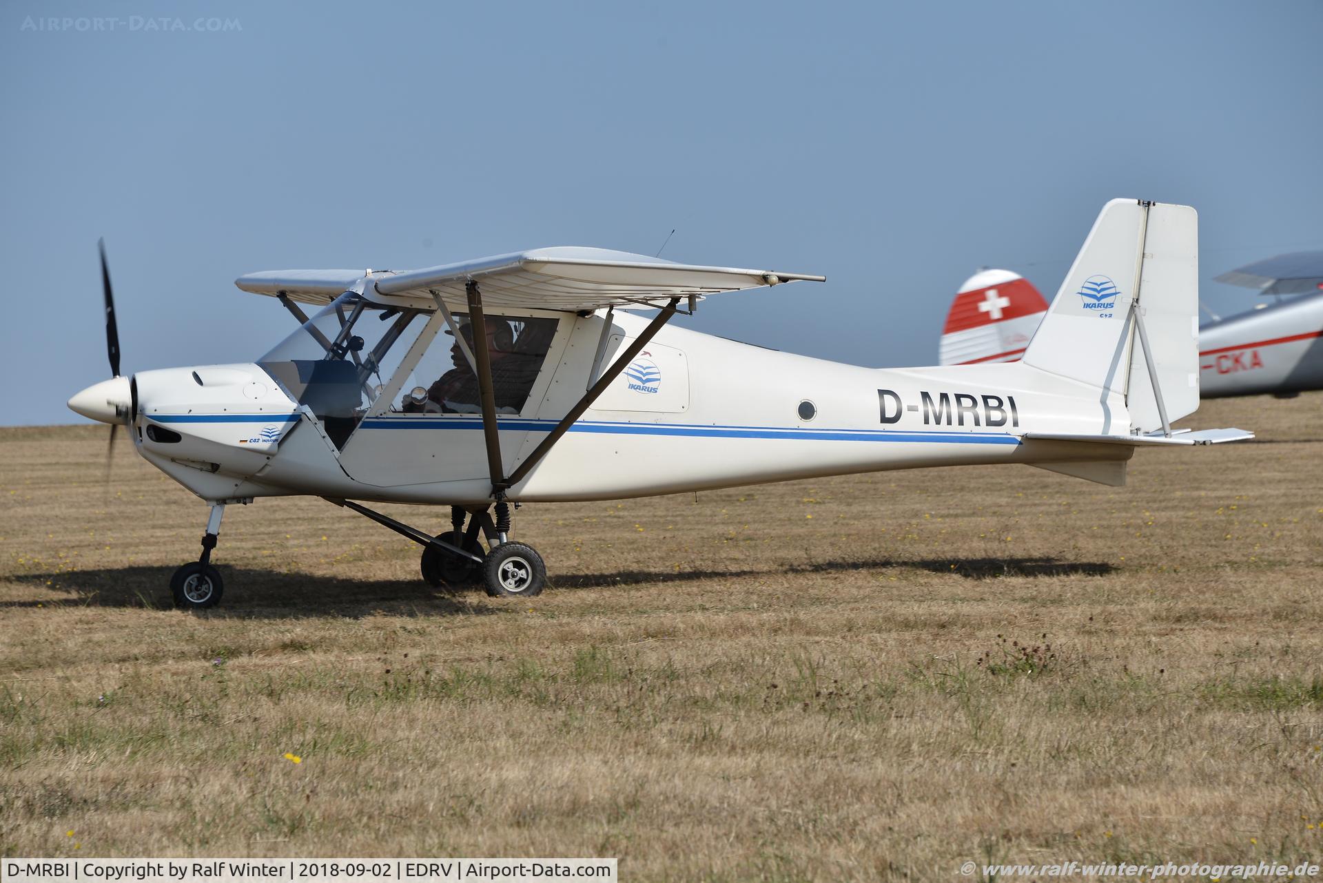 D-MRBI, Comco Ikarus C42 C/N 9609-6012, Ikarus C-42 - Private - 9609-6012 - D-MRBI - 02.09.2018 - EDRV