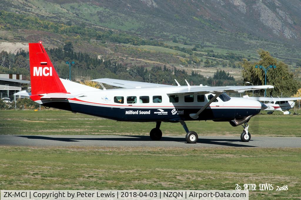ZK-MCI, Cessna 208B C/N 208B-1019, Milford Sound Flights Ltd., Queenstown