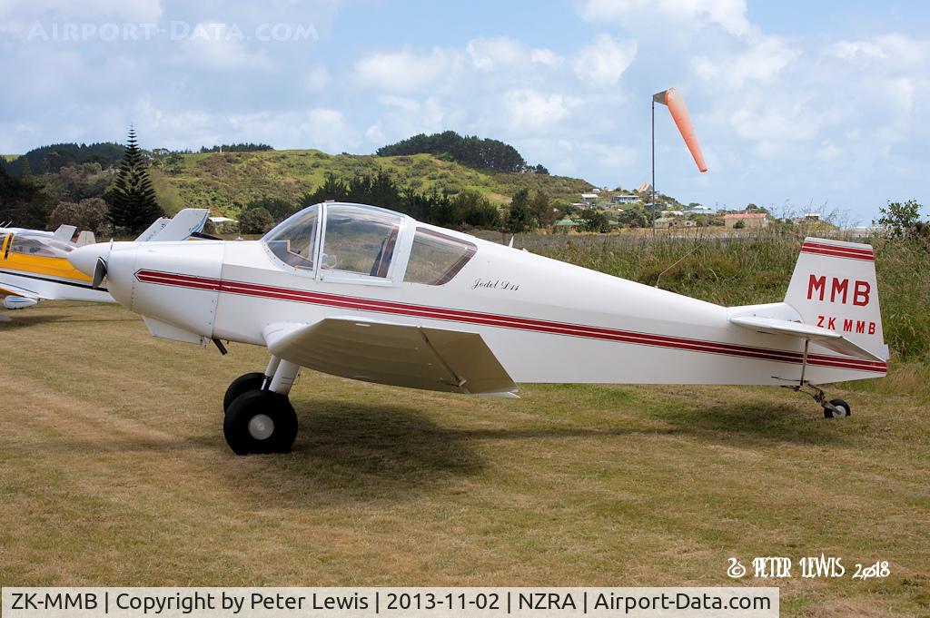 ZK-MMB, Jodel D-11 C/N AACA/414, M W Belfield, Tokoroa