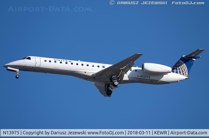 N13975, 1999 Embraer ERJ-145LR (EMB-145LR) C/N 145163, Embraer ERJ-145LR (EMB-145LR) - United Express (ExpressJet Airlines)   C/N 145163, N13975