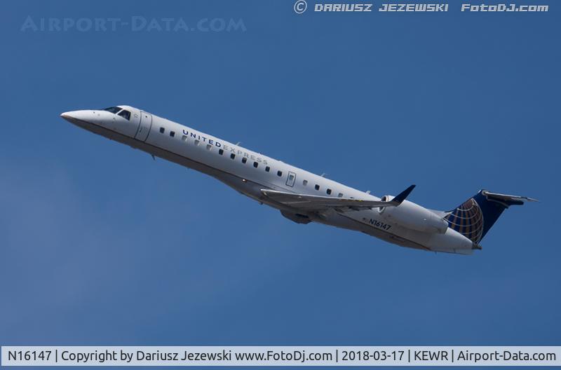 N16147, 2003 Embraer ERJ-145XR (EMB-145XR) C/N 145749, Embraer ERJ-145XR (EMB-145XR) - United Express (ExpressJet Airlines)   C/N 145749, N16147