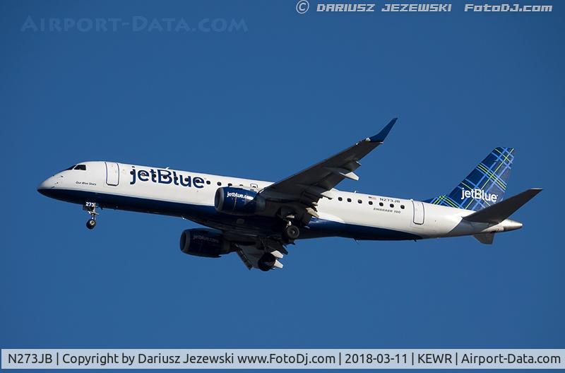 N273JB, 2007 Embraer ERJ-190-100 IGW 190AR C/N 19000073, Embraer 190AR (ERJ-190-100IGW) 