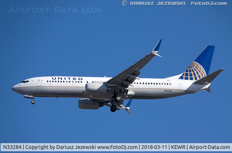 N33284, 2004 Boeing 737-824 C/N 31635, Boeing 737-824 - United Airlines  C/N 31635, N33284