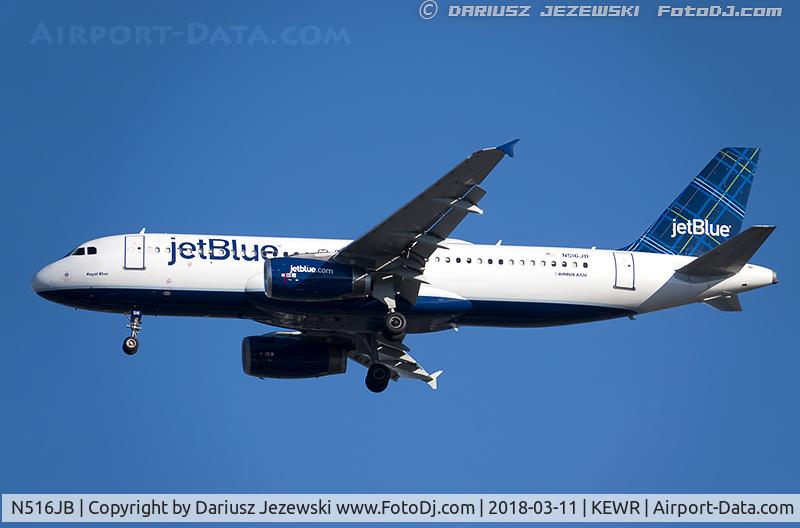 N516JB, 2000 Airbus A320-232 C/N 1302, Airbus A320-232 