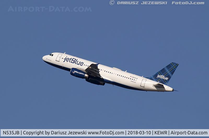N535JB, 2002 Airbus A320-232 C/N 1739, Airbus A320-232 