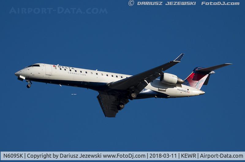 N609SK, 2002 Bombardier CRJ-701 (CL-600-2C10) Regional Jet C/N 10020, Bombardier CRJ-700 (CL-600-2C10) - Delta Connection (SkyWest Airlines)   C/N 10020, N609SK