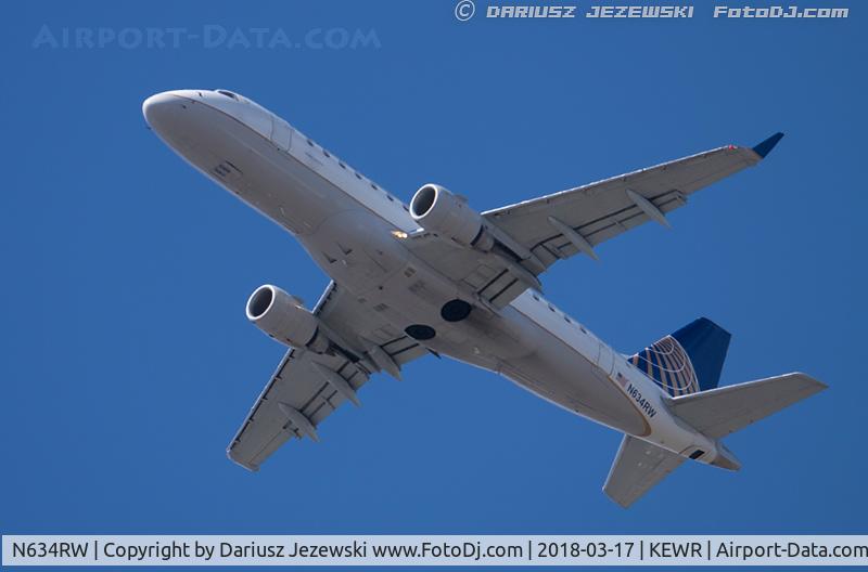 N634RW, 2004 Embraer 170SE (ERJ-170-100SE) C/N 17000055, Embraer 170SE (ERJ-170-100SE) - United Express (Shuttle America)   C/N 17000055, N634RW