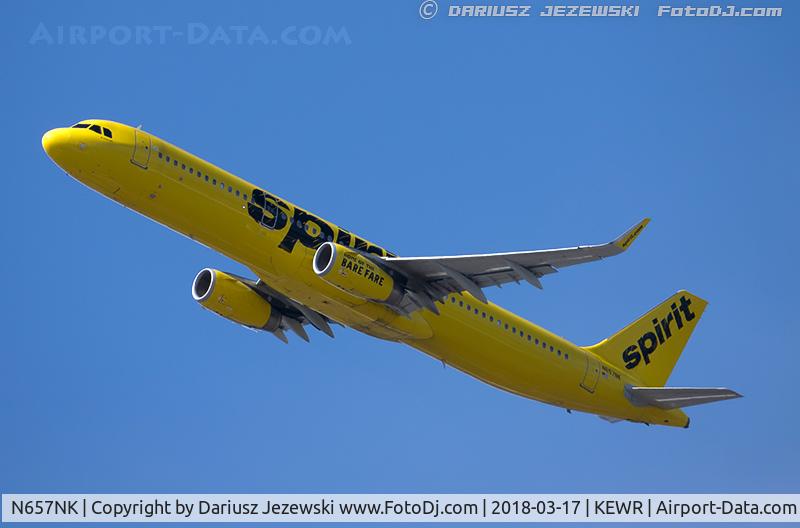 N657NK, 2015 Airbus A321-231 C/N 6672, Airbus A321-231 - Spirit Airlines  C/N 6672, N657NK