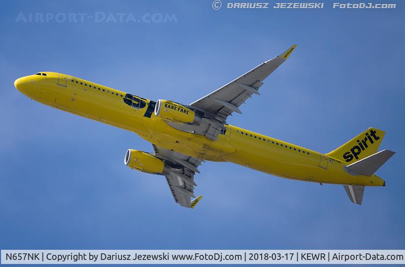 N657NK, 2015 Airbus A321-231 C/N 6672, Airbus A321-231 - Spirit Airlines  C/N 6672, N657NK