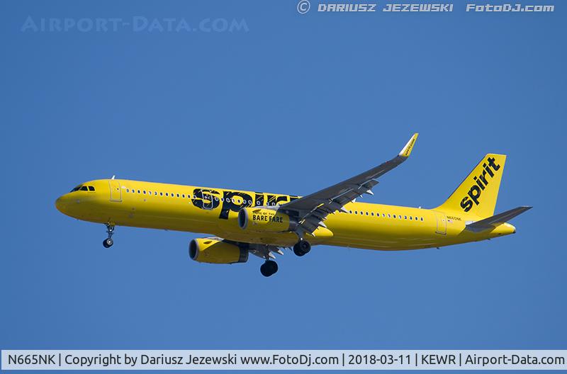 N665NK, 2016 Airbus A321-231 C/N 7045, Airbus A321-231 - Spirit Airlines  C/N 7045, N665NK