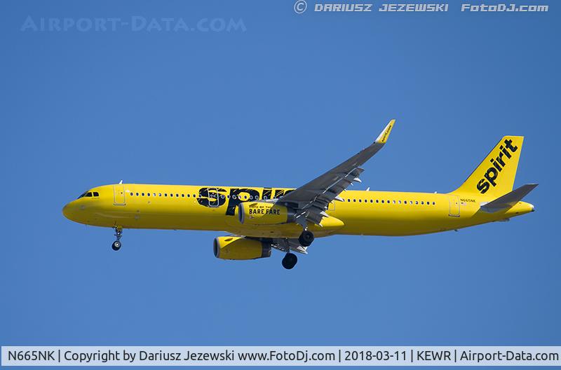N665NK, 2016 Airbus A321-231 C/N 7045, Airbus A321-231 - Spirit Airlines  C/N 7045, N665NK