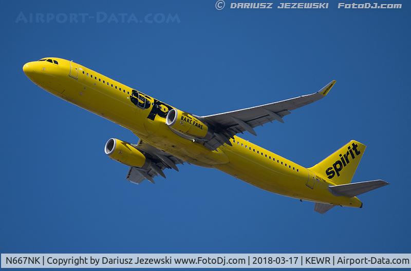 N667NK, 2016 Airbus A321-231 C/N 7058, Airbus A321-231 - Spirit Airlines  C/N 7058, N667NK