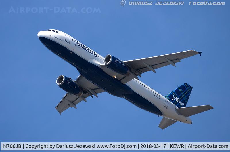 N706JB, 2008 Airbus A320-232 C/N 3451, Airbus A320-232 
