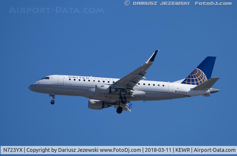 N723YX, 2015 Embraer 175LR (ERJ-170-200LR) C/N 17000498, Embraer 175LR (ERJ-170-200LR) - United Express (Republic Airlines)   C/N 17000498, N723YX