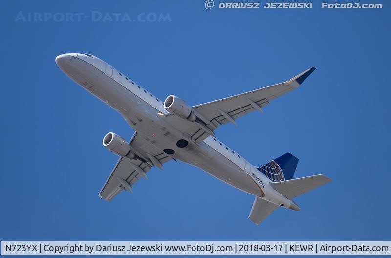 N723YX, 2015 Embraer 175LR (ERJ-170-200LR) C/N 17000498, Embraer 175LR (ERJ-170-200LR) - United Express (Republic Airlines)   C/N 17000498, N723YX