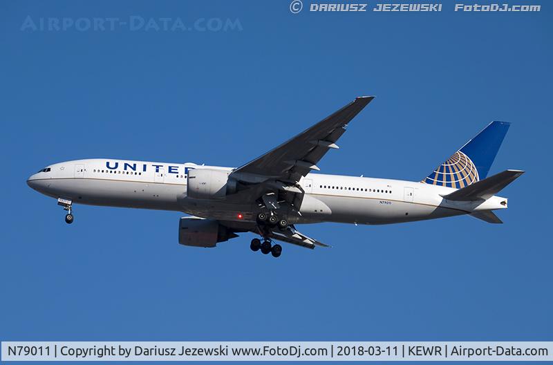 N79011, 1999 Boeing 777-224 C/N 29859, Boeing 777-224/ER - United Airlines  C/N 29859, N79011