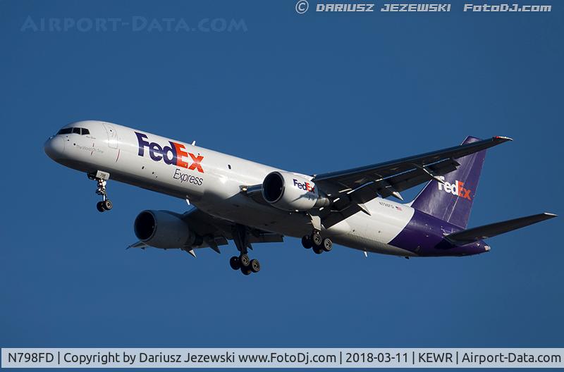 N798FD, 1996 Boeing 757-222(SF) C/N 28144, Boeing 757-222(SF) - FedEx - Federal Express  C/N 28144, N798FD