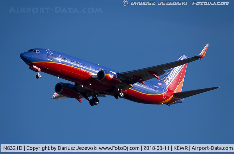 N8321D, 2012 Boeing 737-8H4 C/N 36687, Boeing 737-8H4 - Southwest Airlines  C/N 36687, N8321D
